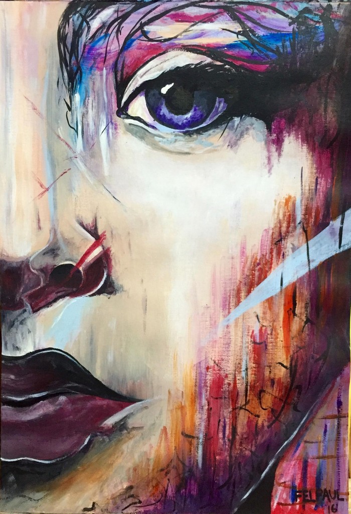 Girl on Colour